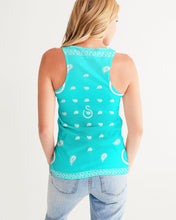 Load image into Gallery viewer, Superhero Society Neon Blue Women&#39;s Tank

