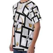 Load image into Gallery viewer, S Society Imperial Gold Men&#39;s Velvet T-Shirt
