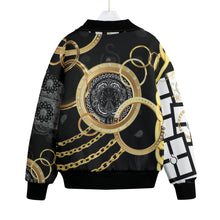 Load image into Gallery viewer, S Society Grand X Imperial X Gold Tears Unisex Knitted Fleece Lapel Jacket
