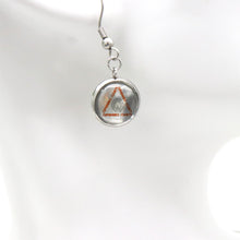 Load image into Gallery viewer, Superhero Society Silver Fashion Hook Earrings
