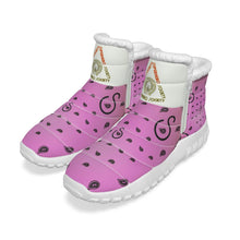 Load image into Gallery viewer, Superhero Society Jazzmen Pink Women&#39;s Zip-up Snow Boots
