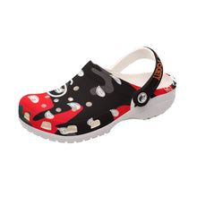 Load image into Gallery viewer, Superhero Society Cali Red Camouflage Men&#39;s Classic Clogs
