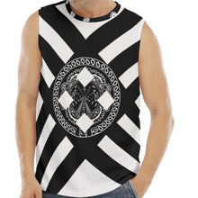 Load image into Gallery viewer, Superhero Society X-Hero Black Box O-neck Sleeveless Tank Top
