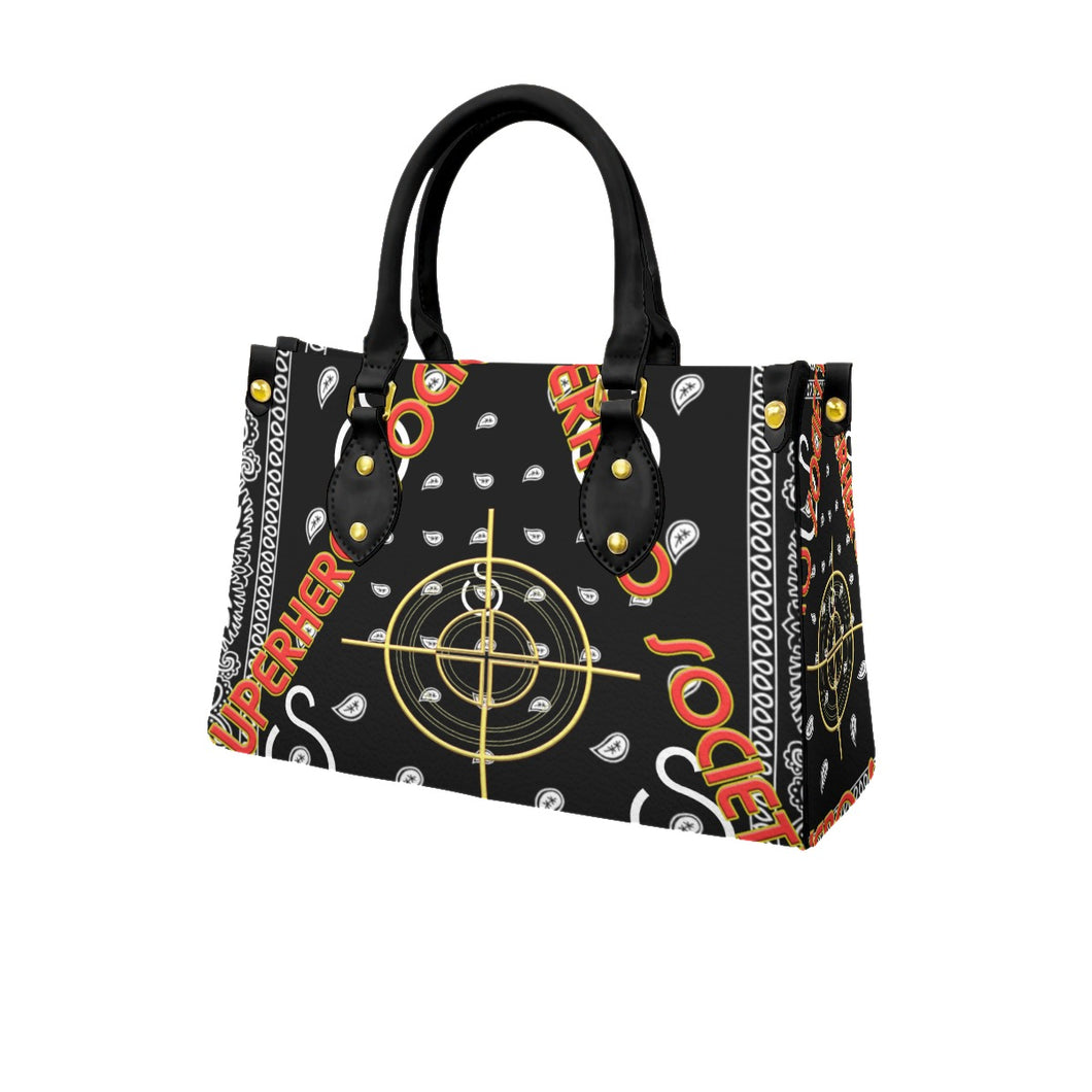 Superhero Society Black Melrose Handbag