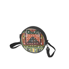 Load image into Gallery viewer, Superhero Society Culture Block Round Satchel Bags
