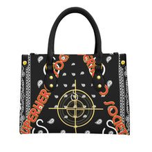 Load image into Gallery viewer, Superhero Society Black Melrose Handbag
