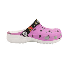 Load image into Gallery viewer, Superhero Society Jazzmen Pink Women&#39;s Classic Clogs
