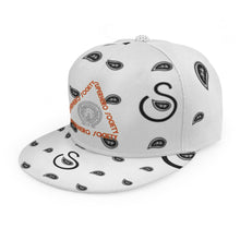 Load image into Gallery viewer, Superhero Society OG Classic White Baseball Cap W/ Flat Brim
