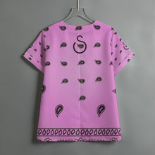 Load image into Gallery viewer, Superhero Society Jazzmen Pink Women&#39;s Flax Round Neck Shirt
