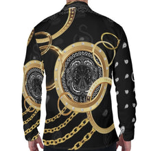 Load image into Gallery viewer, Superhero Society Gold Tears Mix Men&#39;s Long Sleeve Shirt
