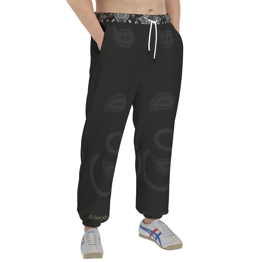 S Society Foggy Black Classic Thick Sweatpants