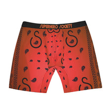 Load image into Gallery viewer, Superhero Society Red Room Long Boxer Briefs
