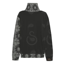 Load image into Gallery viewer, S Society Grand 3D Mix Turtleneck Knitted Fleece Sweater

