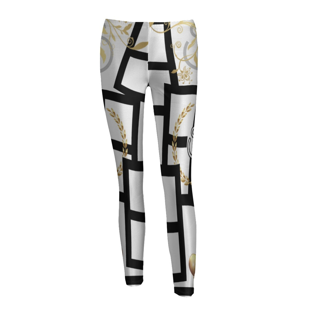 S Society Imperial Gold Glam Ninth Pant