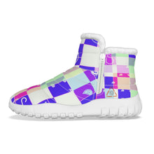 Load image into Gallery viewer, Superhero Society Summer Diamond Women&#39;s Zip-up Snow Boots
