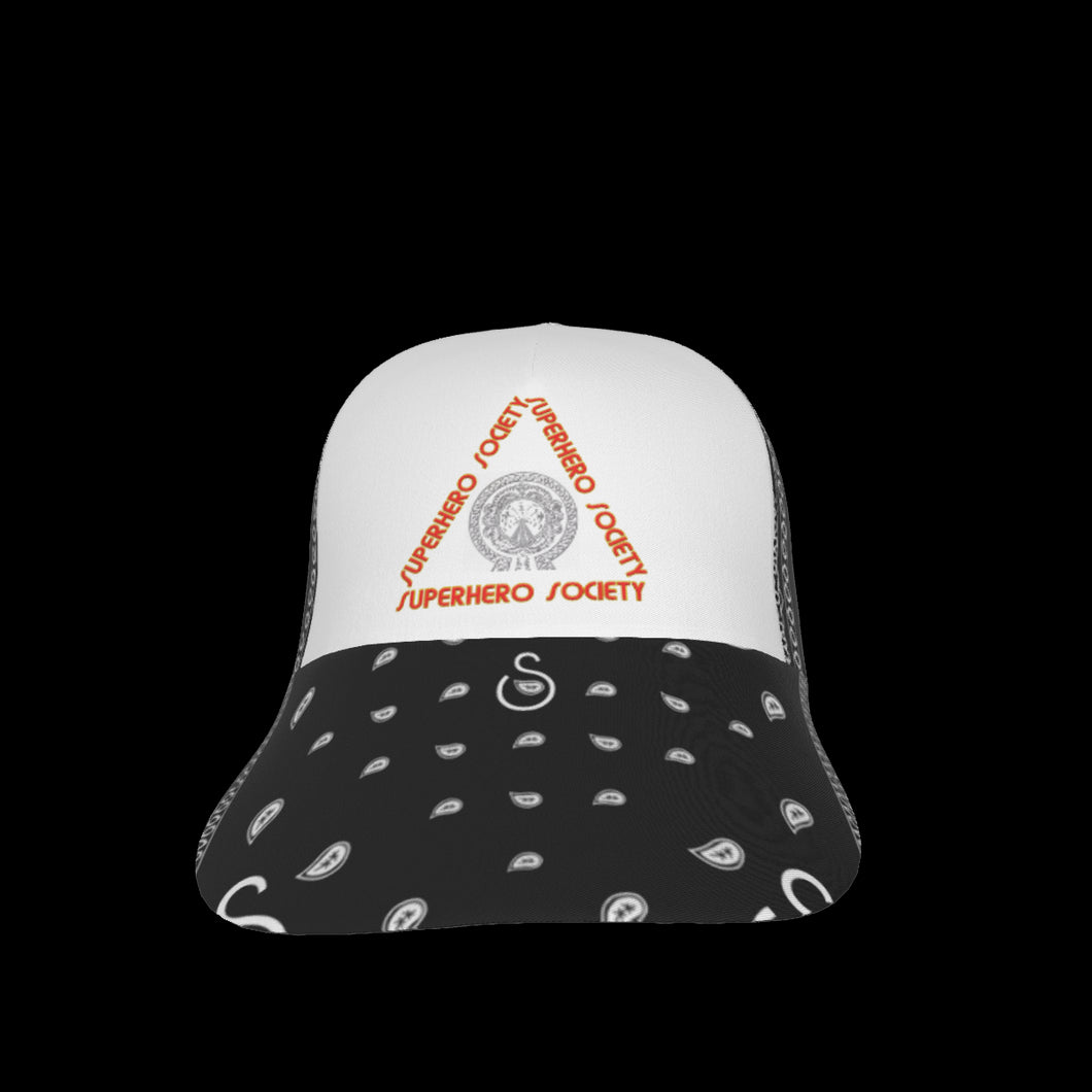 Superhero Society Snap-Back Logo Peaked Hat