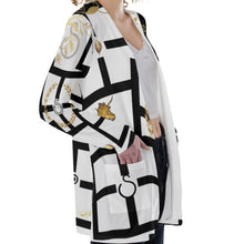 Load image into Gallery viewer, S Society Imperial Gold Women&#39;s Patch Pocket Cardigan
