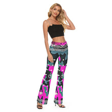 Load image into Gallery viewer, Superhero Society Jazzmen Pink Camouflage Skinny Flare Pants
