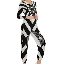 Load image into Gallery viewer, Superhero Society X-Hero Women&#39;s Crop Hoodie Sports Sets
