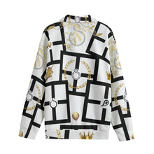 Load image into Gallery viewer, S Society Imperial Gold Unisex Lapel Collar Sweater
