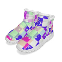 Load image into Gallery viewer, Superhero Society Summer Diamond Women&#39;s Zip-up Snow Boots
