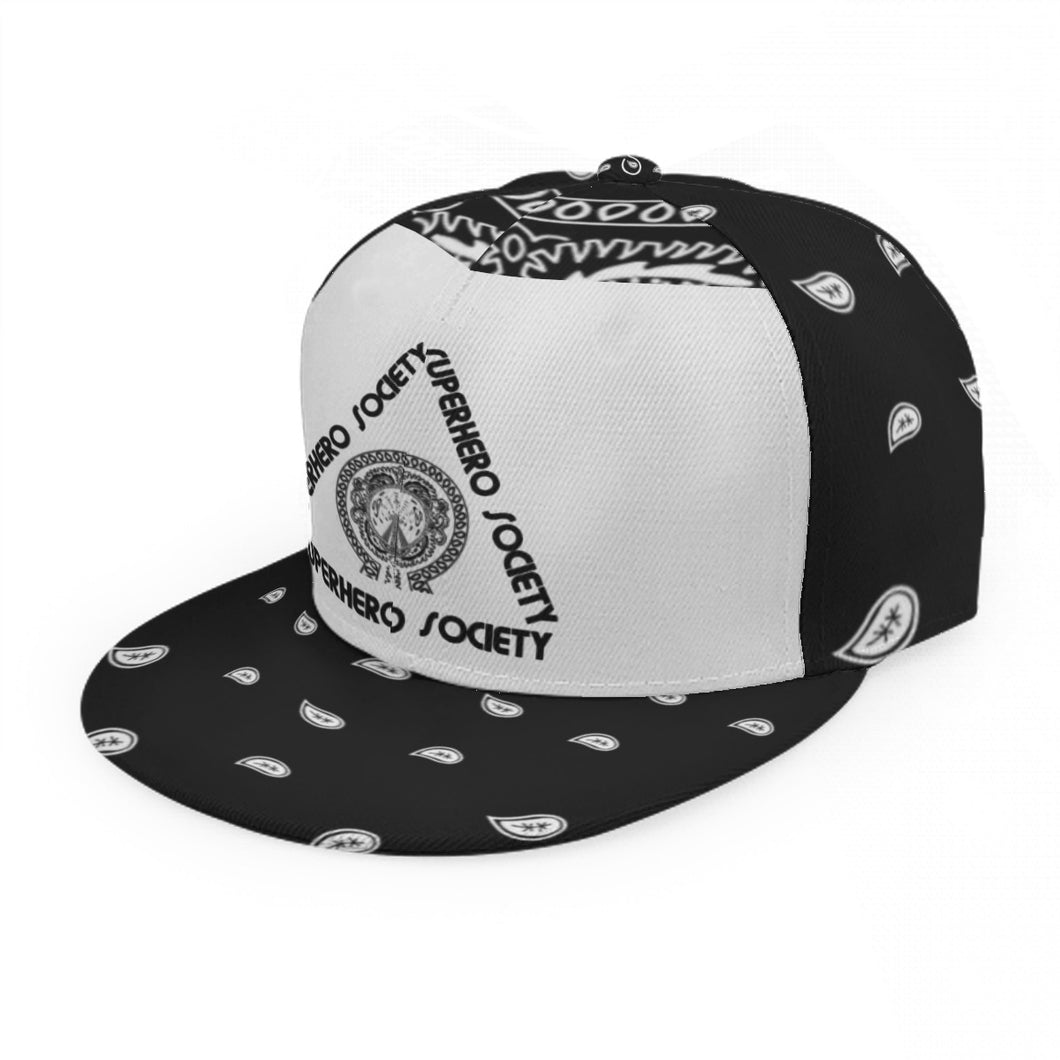 Superhero Society OG Classic Black Snap-back Baseball Cap