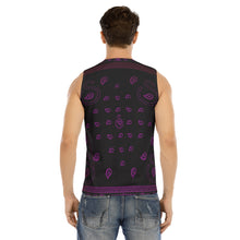 Load image into Gallery viewer, Superhero Society Purple Daze Sleeveless V-neck Tank Top
