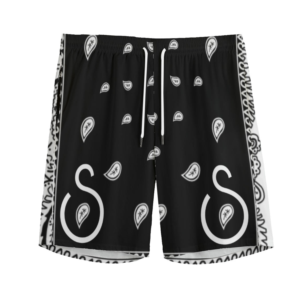 S Society Classic Two Face Men's Cotton Sports Shorts