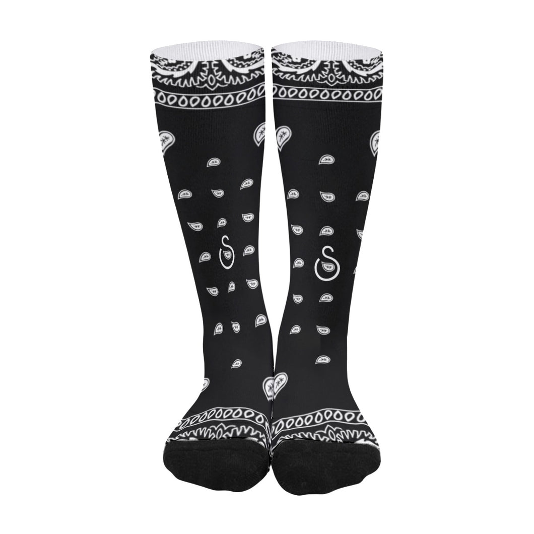 S Society OG Classic Black Unisex Long Socks