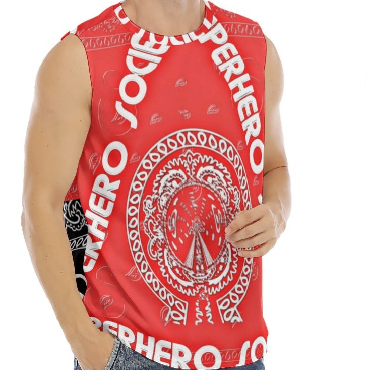 Superhero Society Miami Mix O-neck Sleeveless Tank Top