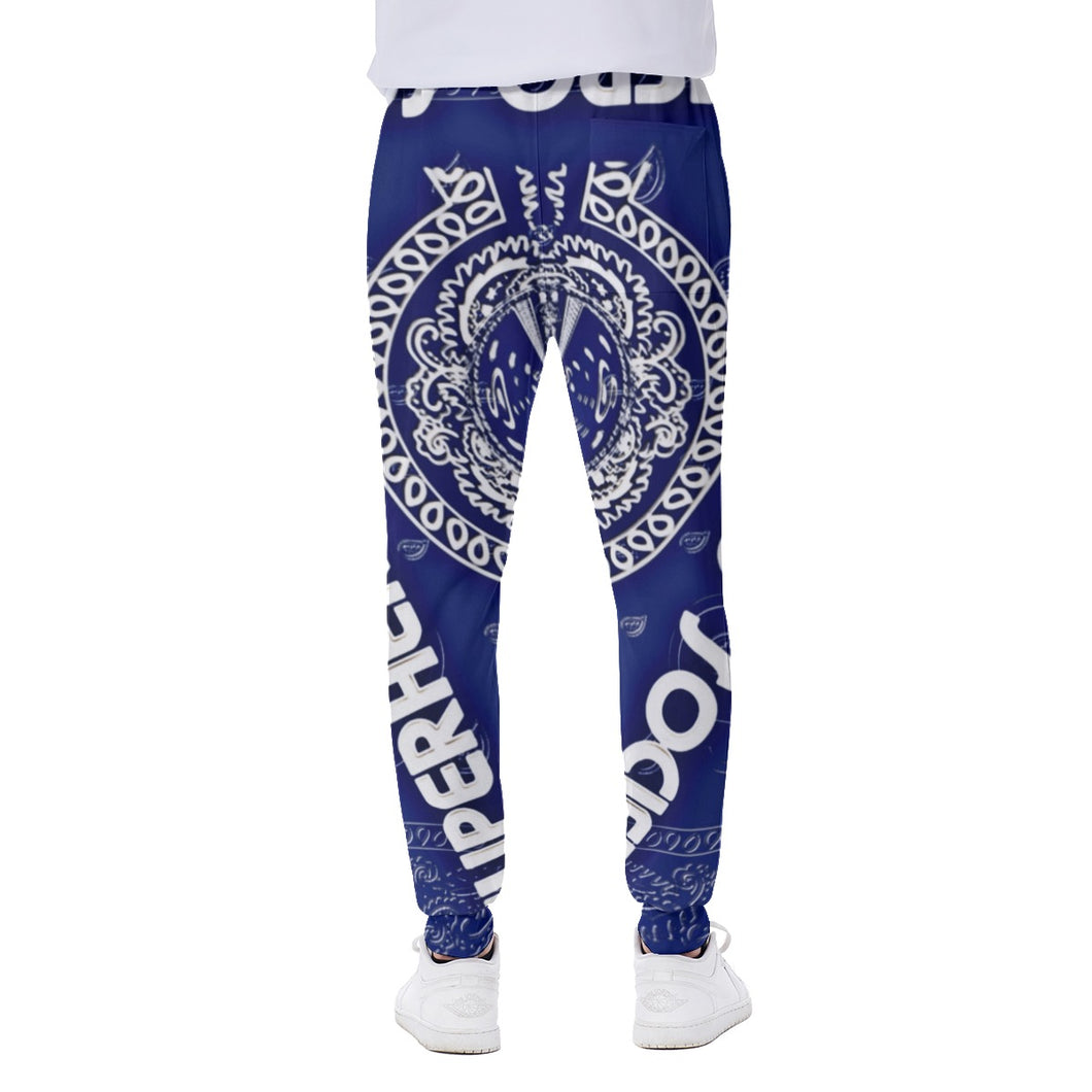 Superhero Society Blue Nights Unisex Sweatpants