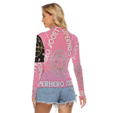 Load image into Gallery viewer, Superhero Society Girly Pink Mesh Long Sleeve Shirt
