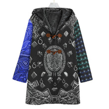 Load image into Gallery viewer, S Society Grand X Cali X Smoky Stacked Button Fleece Windbreaker
