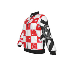 Load image into Gallery viewer, Superhero Society Red Diamond Mix Women&#39;s Everyday Jacket

