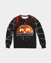 Load image into Gallery viewer, Superhero Society Spooky Pumkin Men&#39;s Classic French Terry Crewneck Pullover
