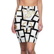 Load image into Gallery viewer, S Society Imperial Gold Pencil Skirt

