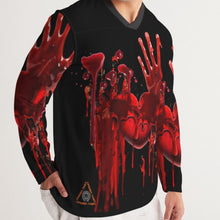 Load image into Gallery viewer, Superhero Society Spooky Love V-neck Long Sleeve Sport Jersey (LIMITED EDITION)
