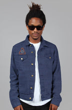 Load image into Gallery viewer, Superhero Society Men&#39;s Denim Jacket
