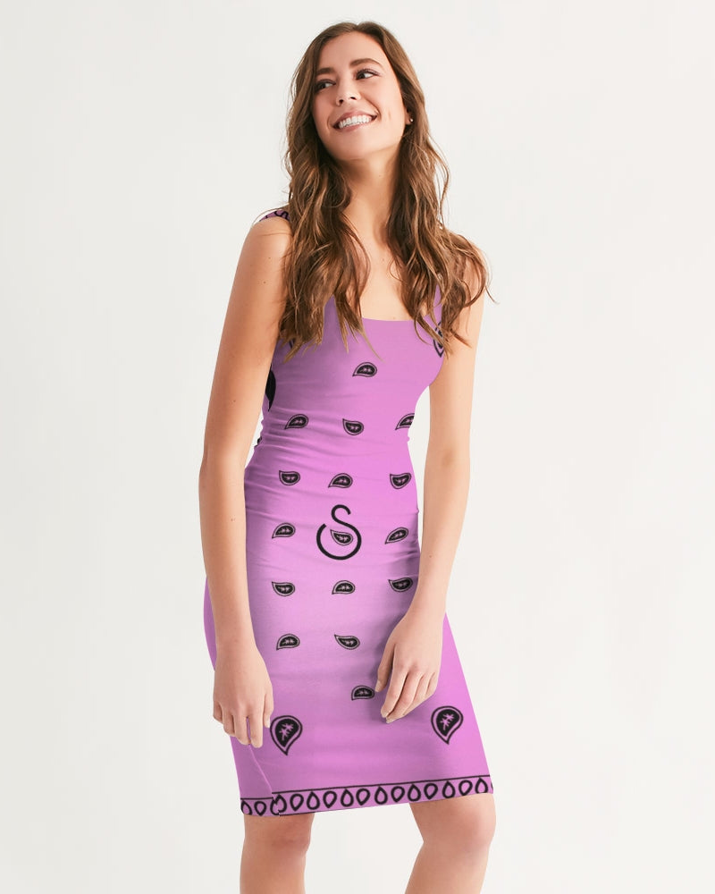 Jazzmen pink collection Women's Midi Bodycon Dress