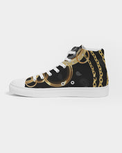 Load image into Gallery viewer, S Society Gold Tears Men&#39;s High-top Canvas Shoe
