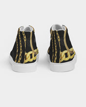 Load image into Gallery viewer, S Society Gold Tears Men&#39;s High-top Canvas Shoe
