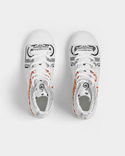 Load image into Gallery viewer, Superhero Society street wear spring edition Women&#39;s Hightop Canvas Shoe
