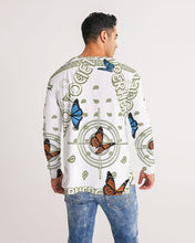 Load image into Gallery viewer, Superhero Society OG Golden Butterfly Men&#39;s Long Sleeve Tee
