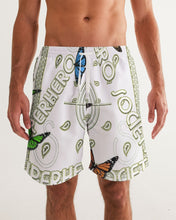 Load image into Gallery viewer, Superhero Society OG Golden Butterfly Men&#39;s Swim Trunk
