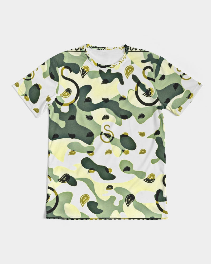 Superhero Society Lazy Green Camouflage Tee