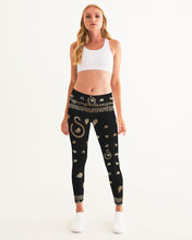 Load image into Gallery viewer, Superhero Society OG Classic Broadway Brown Women&#39;s Yoga Pants
