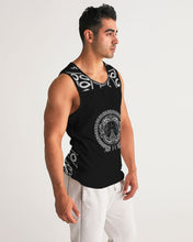 Load image into Gallery viewer, Superhero Society Black Shield Men&#39;s Sports Tank
