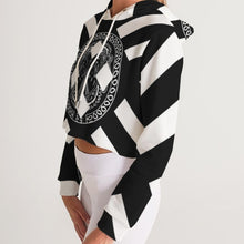 Load image into Gallery viewer, Superhero Society X-Hero Women&#39;s Cropped Hoodie
