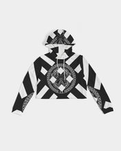 Load image into Gallery viewer, Superhero Society X-Hero Women&#39;s Cropped Hoodie
