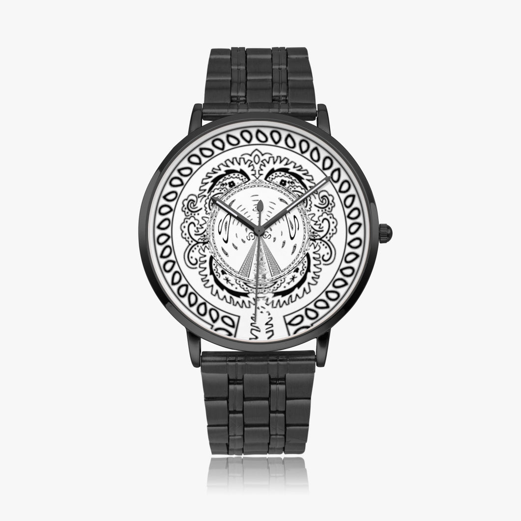 Superhero Society Shield Stainless Steel Luxury Quartz Watch